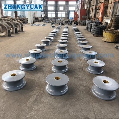 غلتک دریایی فولادی ریخته‌گری 150-450 میلی‌متر | نوع باز CB/T 3861 نوع B