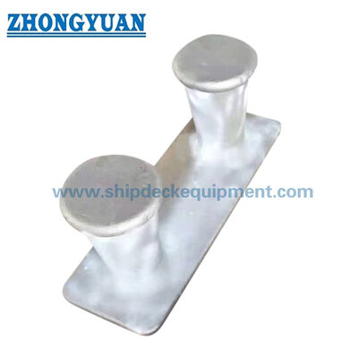 ASTM A27-70-36 Cast Steel 8 "10" Double Bitt بدون شاخ تجهیزات پهلوگیری کشتی