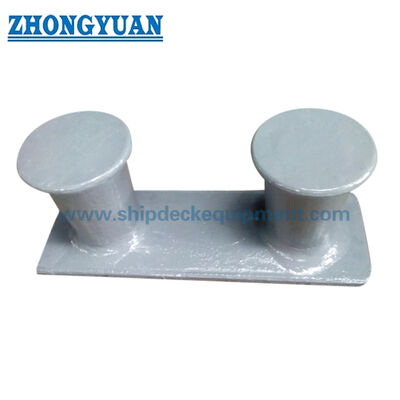 ASTM A27-70-36 Cast Steel 8 "10" Double Bitt بدون شاخ تجهیزات پهلوگیری کشتی