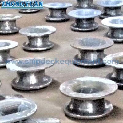 ریخته گری فولاد 6 "8" 10 "دریچه دکمه چاک ASTM A27-70-36 تجهیزات پهلوگیری کشتی