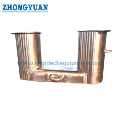 پایه دوبل استیل برای مهار و یدک‌کشی کشتی | DIN 82607:1995