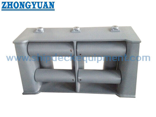 هفت رولر یونیورسال Fairlead با رولر بالا. CB 3062 نوع D برای لنگر انداختن و کشیدن کشتی.