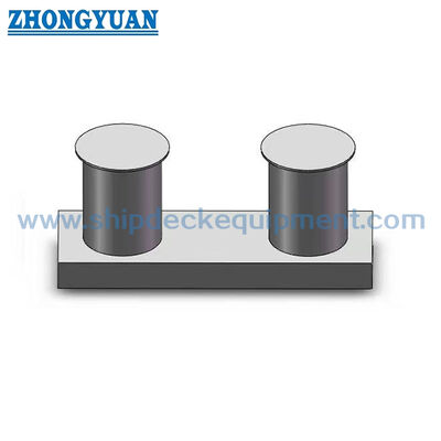 بست دوقلو با پایه درج برای پهلوگیری و یدک‌کشی کشتی نوع B GB/T 554