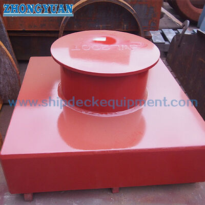 قطعه ی کشنده ی کشتی با شکاف. صفحه ی فولادی ساخت نوع B برای نصب در پوسته ی جانبی (ISO 13798)