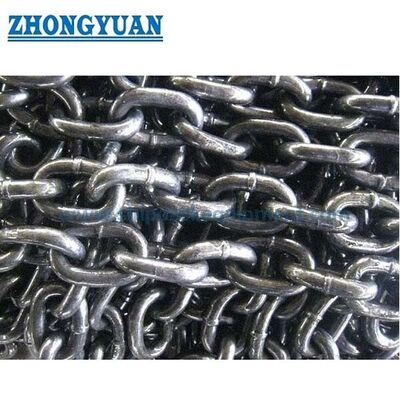MIL-C-22521C Open Link Coast Guard Boy Mooring Chain. 13 ٪ 48 میلی متر زنجیره ی بدون بند