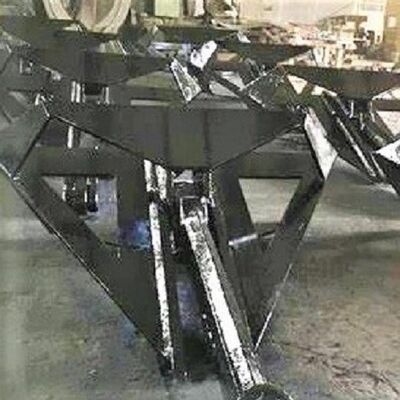 لنگر فلیپر دلتا HHP جوش داده شده برای سیستم های لنگر انداختن فراساحلی | ۳۰۰ تا ۲۷,۵۰۰ کیلوگرم