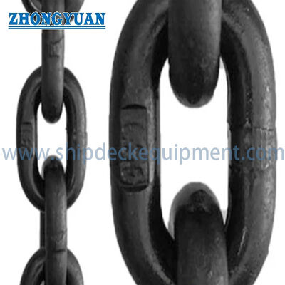 زنجیره ی لینک بلند استاندارد بریتانیا. زنجیره ی لینک چرخ دار برای کاربردهای صنعتی و دریایی.