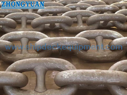 زنجیره لنگر دریایی استود-لینک U1 U2 U3 فلش-بوت جوش برای لنگرگذاری کشتی