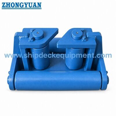 نوع باز چهار رولر دریایی Fairlead برای کشتی های مهندسی. CB 3015-1983 نوع A ترتیب رولر افقی پایین