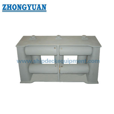 CB 3062 Type D Seven Tube Rollers Fairleads یونیورسال با تجهیزات بکسل کشتی غلتکی بالایی