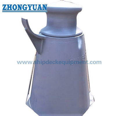 100×450 میلی متر پیستال رولر Fairlead با Cleat.