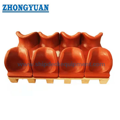 JIS F 2006-1976 Deck Mounted Casting Steel Open Chock Ship Shipment تجهیزات