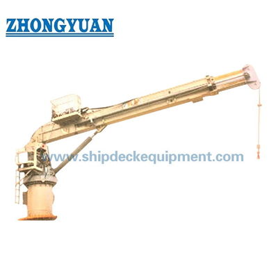 3T 20 متر هيدرولیک Telescopic Boom کرین کشتی با کابین اپراتور