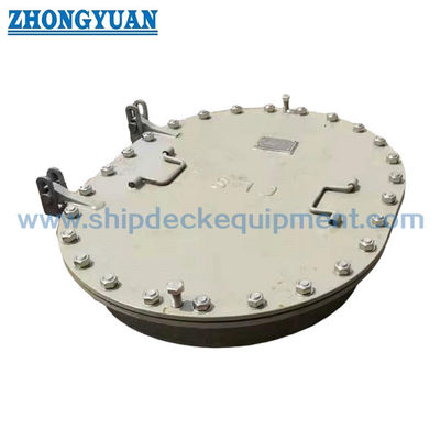 CB/T 4392 Type EA Manual Hole Multi Bolts Manhole Cover with Hinges Marine Outfitting