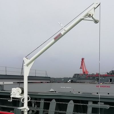 0.2–0.8T Movable Garbage Davit | تجهیزات باربری عرشه کشتی