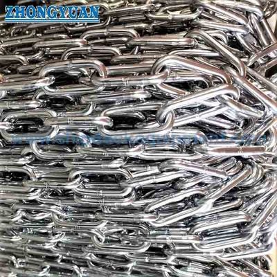 Din 763 Studless Link Chain لنگر استاندارد آلمانی و زنجیر لنگر