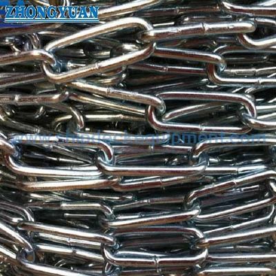 Din 763 Studless Link Chain لنگر استاندارد آلمانی و زنجیر لنگر