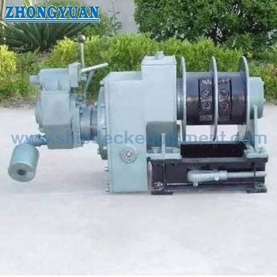 5-30kN مارین پایلوت نرد وینچ ISO 7364 پنوماتیک تقسیم درام رانده شده