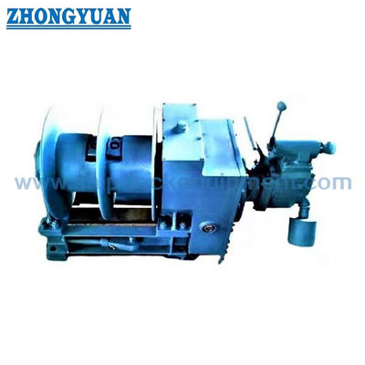 5-30kN مارین پایلوت نرد وینچ ISO 7364 پنوماتیک تقسیم درام رانده شده