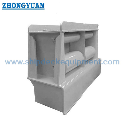 ISO 13733 Type 7R Seven Rollers Universal Fairlead with Upper Roller Ship یدک کش تجهیزات