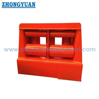 ISO 13733 Type 7R Seven Rollers Universal Fairlead with Upper Roller Ship یدک کش تجهیزات