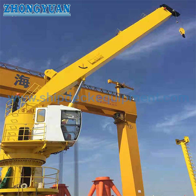 3T 20 متر هيدرولیک Telescopic Boom کرین کشتی با کابین اپراتور