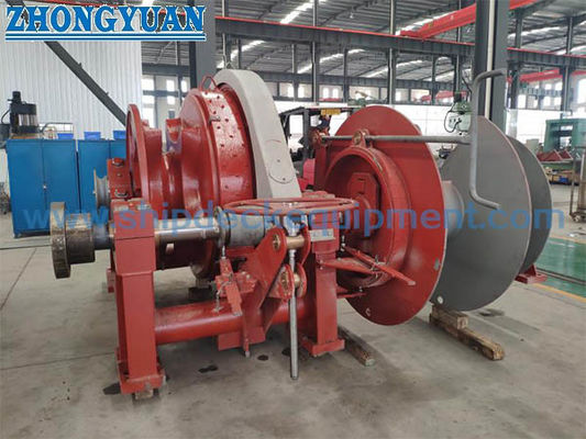 19 ′′70mm Windlass الکتریکی و Winch Single Gypsy Single Drum