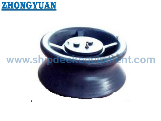 ISO 13755 نوع A فولاد ریخته گری تک غلتکی Fairlead بدون پوشش گرد و غبار تجهیزات پهلوگیری کشتی