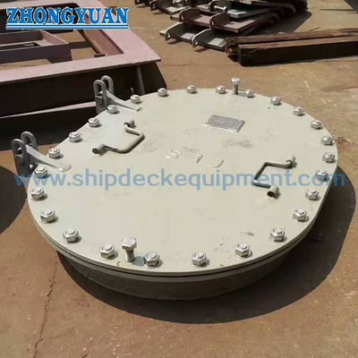 تجهیزات دریایی JIS F 2304 نوع A با منهول بیضی شکل چند پیچ ​​برجسته