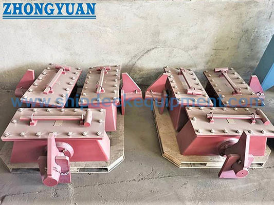 گیره کابل نوع سگ (Dog Type) برای زنجیر لنگر با قطر ۵۰-۱۲۰ میلیمتر | دستگاه رهاسازی زنجیر لنگر دریایی