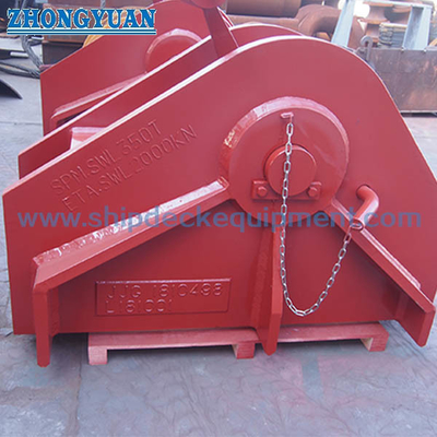 OCIMF نوع تک نقطه اتصال زنجیره ای درپوش جوش داده شده تجهیزات بکسل کشتی