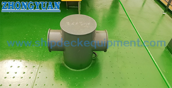 ISO 13797 ورق ساخته شده لوله های جوش داده شده بکسل بکسل بولاردز صلیبی شکل تجهیزات بکسل کشتی