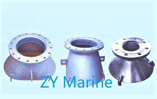 JIS F 3020-1985 نوع A گرد اتصالات لوله مکش بل دهانه دریایی