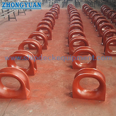 CB 34 Type C Casting Steel Deck Welded Mooring Chock Shock Ship Ship تجهیزات تجهیزات