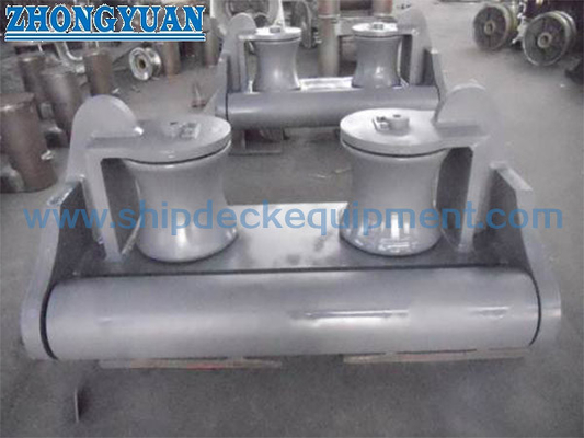 CB 39-66 نوع B نوع 2 غلطک ریخته گری فولاد ریخته گری آهن غلتکی Fairlead کشتی تجهیزات پهلوگیری