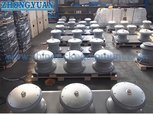 JIS F 2014 Form BF BS 2 Rollers نوع بسته Shipsside Fairlead Rollers تجهیزات پهلوگیری کشتی