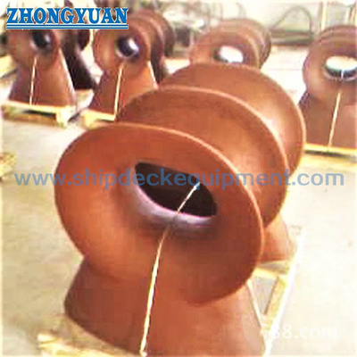 تجهیزات بکسل کشتی چاک DIN 81915 Type E Casting Steel Marine Deck Mounted Deck