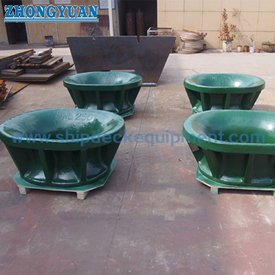 تجهیزات یدک کش کشتی نصب شده بر روی سنگر چوبی برای مهار تک نقطه ای JIS F 2030 A Casting Steel Mooring