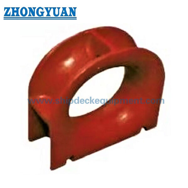 چوک لنگر زنی فولاد ریخته شده نصب شده در عرشه برای لنگر انداختن و کشیدن کشتی.