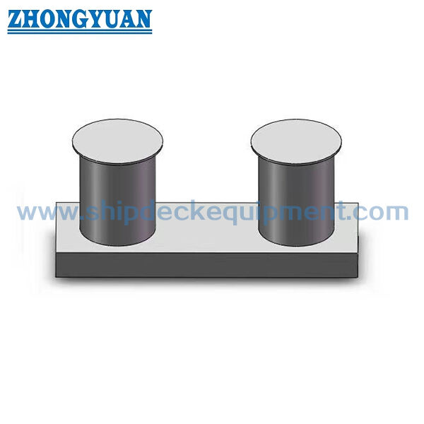 بست دوقلو با پایه درج برای پهلوگیری و یدک‌کشی کشتی نوع B GB/T 554
