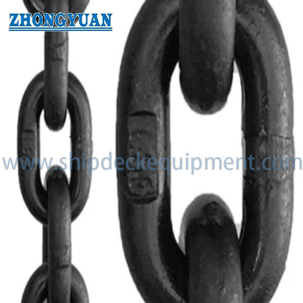 زنجیره ی لینک بلند استاندارد بریتانیا. زنجیره ی لینک چرخ دار برای کاربردهای صنعتی و دریایی.