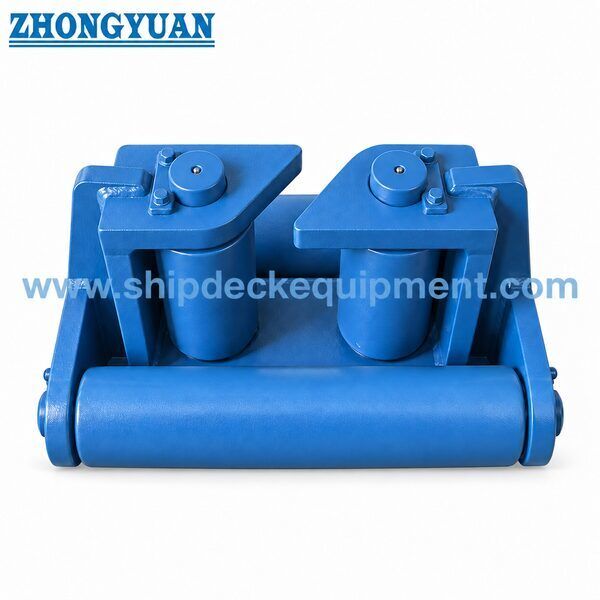 نوع باز چهار رولر دریایی Fairlead برای کشتی های مهندسی. CB 3015-1983 نوع A ترتیب رولر افقی پایین