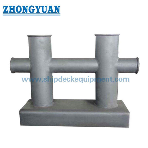 GB/T 554 نوع جوش داده شده تجهیزات دو طرفه Bitt Bollard کشتی پهلوگیری تجهیزات پهلوگیری کشتی