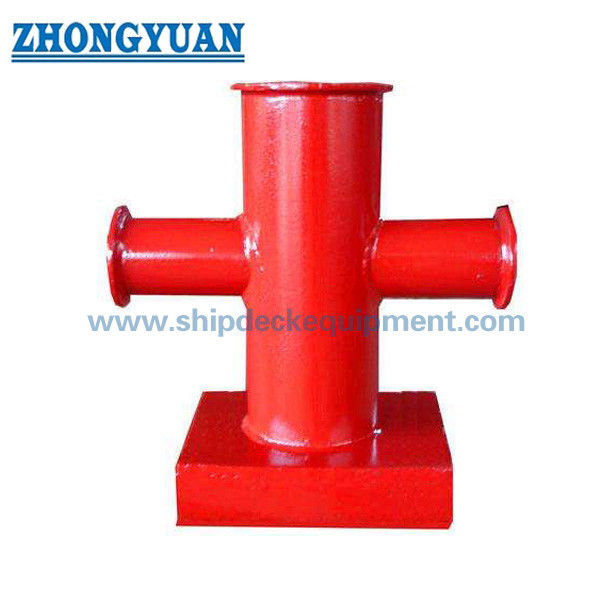 CB/T 3845-2000 Ships Single Cross Bitt Cruciform Bollard Shipment Equipment تجهیزات