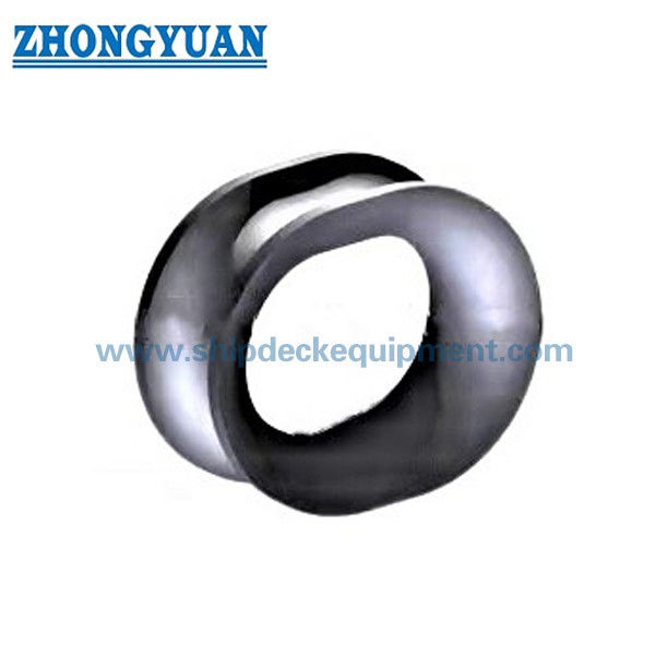 NS 2587 Type A Bulwark Mounted Plate Steel Fabric Welded Chock Ship Ship Shipment تجهیزات