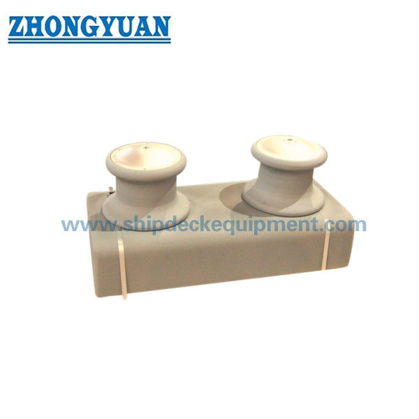 JIS F 2014 Casting Open 2 Rollers Shipside Shipside Fairlead Rollers Ship Equipment Mooring تجهیزات