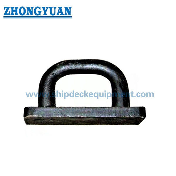 JIS F 3410 Type D Forging Steel Oval Lifting Eyeplate Ship Ship تجهیزات