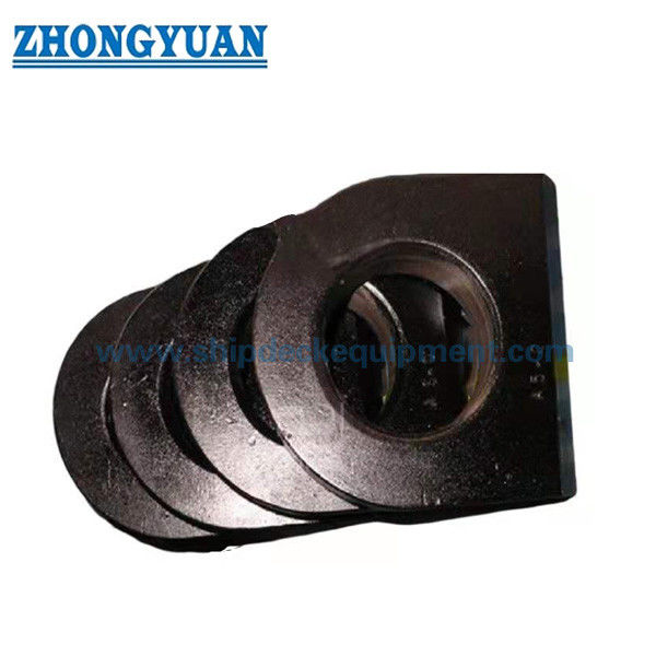 JIS F 3410 Type C Rope Steel Plate Eye Plate Eye Equipment تجهیزات پهلوگیری کشتی