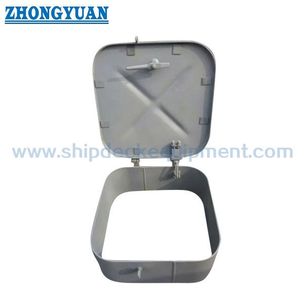 CB/T 3728 Type F هیچکدام روکش دریچه فولادی کوچک مقاوم در برابر آب و هوا با تجهیزات سگ دریایی
